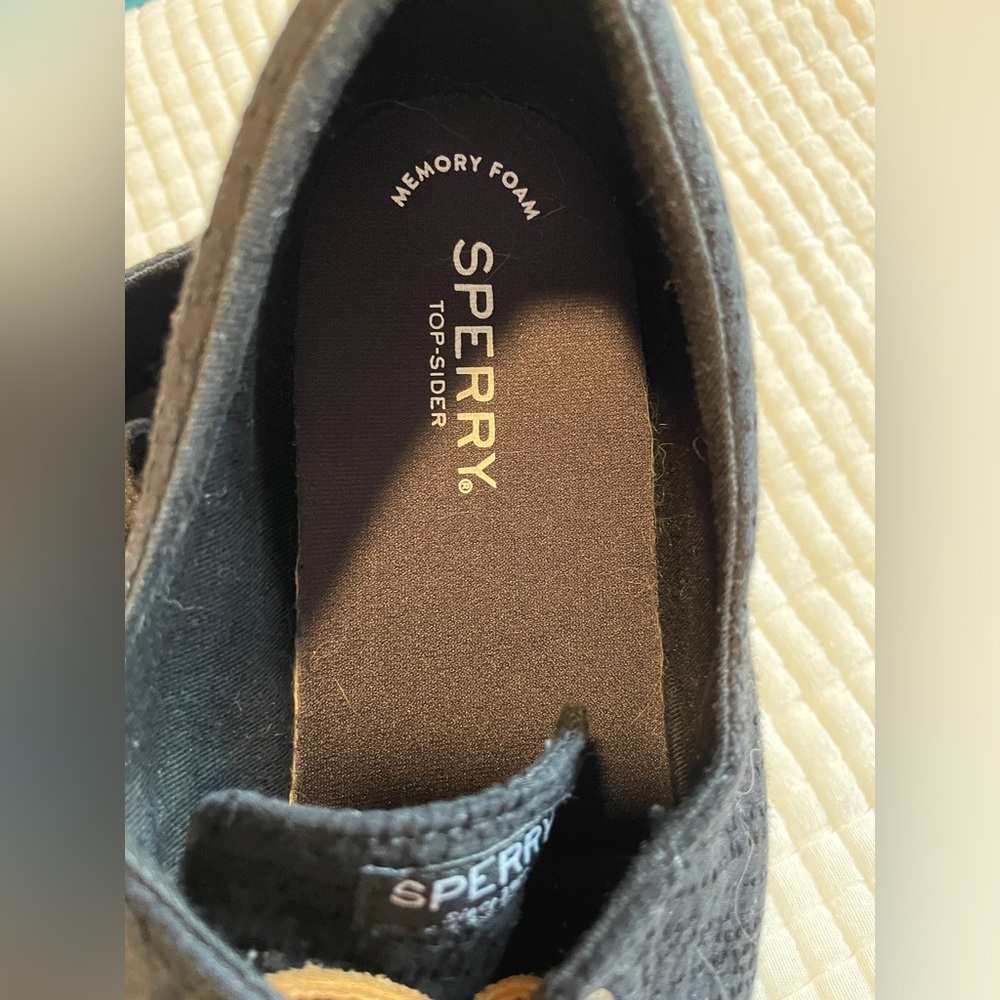 Sperry Platform Canvas Memory Foam Sneakers - image 4